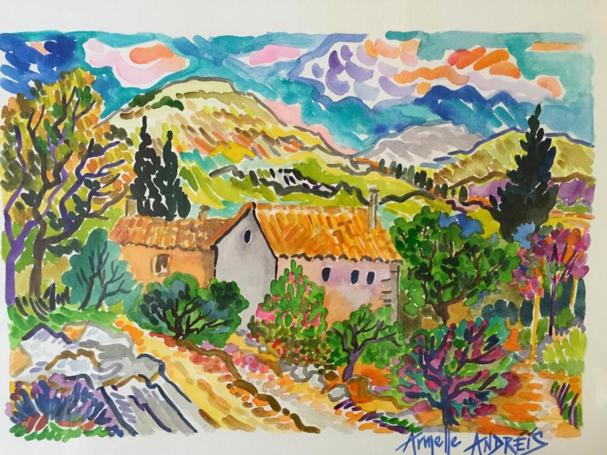 La Maison Du Peintre En Provence Mallemort Εξωτερικό φωτογραφία